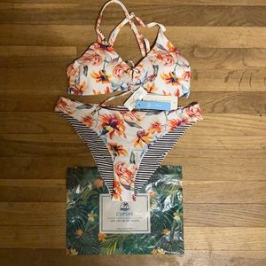 Floral cupshe bikini